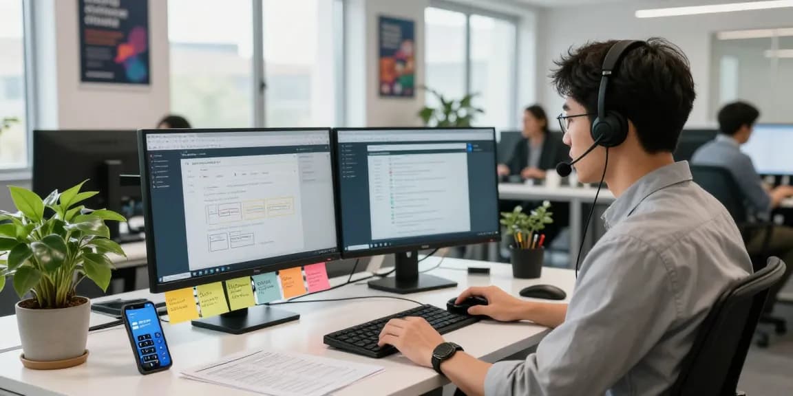 Telus-Technical-Support in an engaging customer service environment with dynamic interactions and solutions