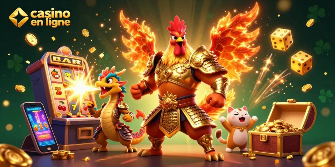 Vivez des moments de jeu exaltants dans un casino en ligne avec des personnages dynamiques et des éléments de casino palpitants.