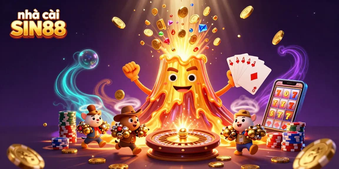 Experience thrilling wins at nhà cái SIN88 with deluxe casino games and vibrant treasures