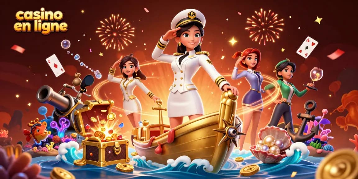 Découvrez un gameplay passionnant au casino en ligne avec des personnages 3D vibrants et des éléments d'action dynamiques.