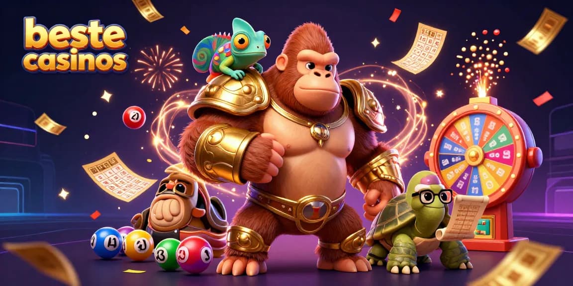 Experience the excitement of beste online casinos with vibrant characters and dynamic gaming elements.