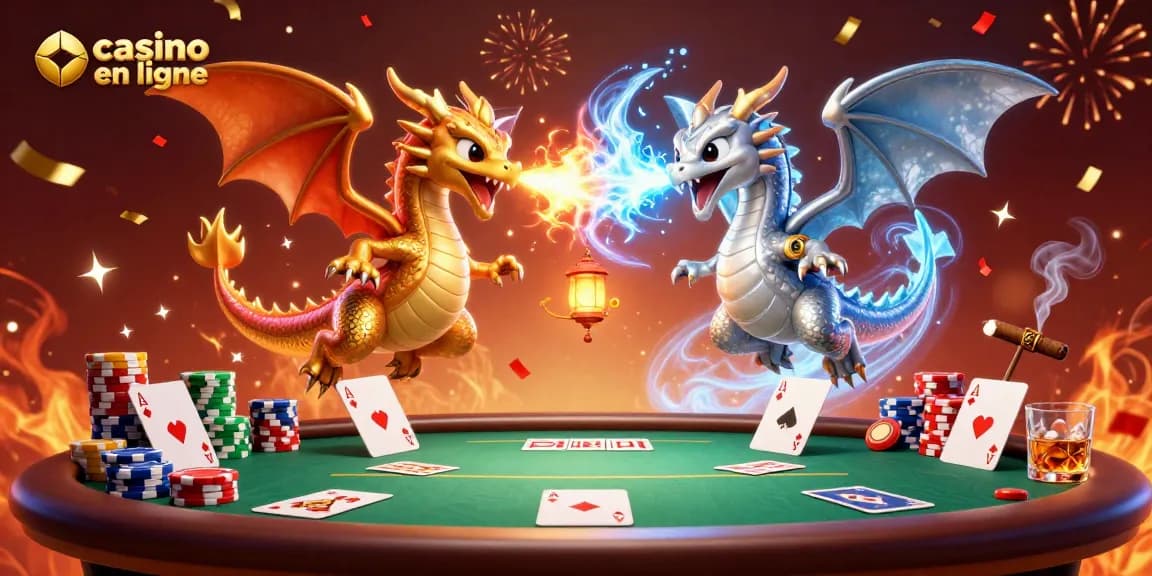 Plongez dans l'univers des jeux avec ce casino en ligne où dragons et cartes se rencontrent.