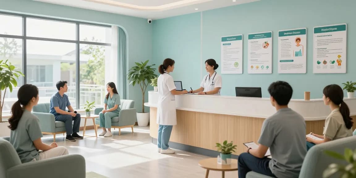 Explore Unique Pharma Steroid Shop's health services focusing on patient care in a professional setting.