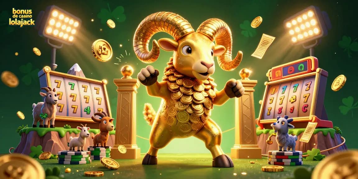 Experience the bonus de casino lolajack with the exciting 3D illustration of stunning slot elements.