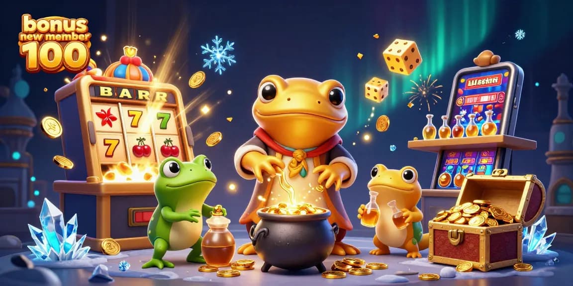 Experience the excitement of slot play with bonus new member 100 at our casino!