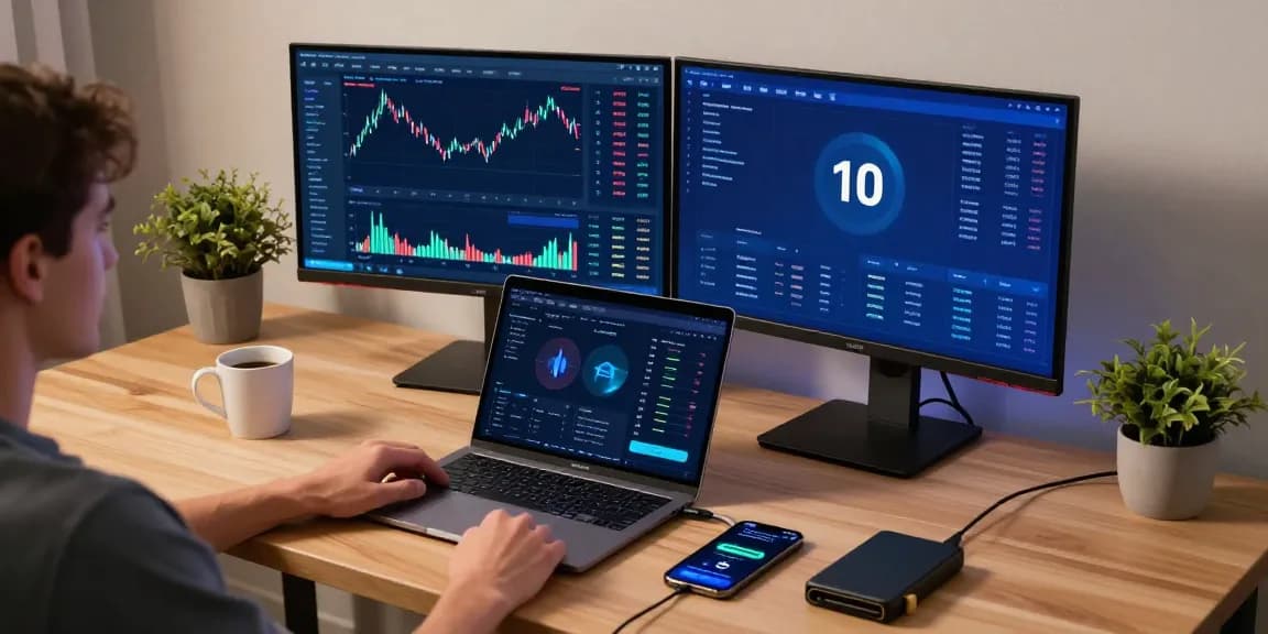 Cricbet99 cryptocurrency trading workspace with live market charts and digital wallets.