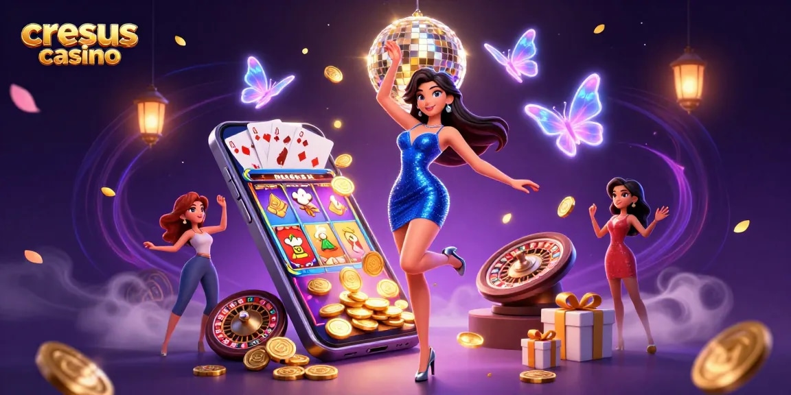Jouez à des jeux passionnants au casino Cresus avec des personnages 3D vibrants et des scènes de machines à sous captivantes.