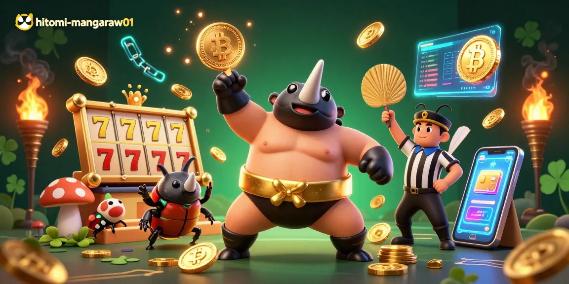 Engaging scene showcasing hitomi-mangaraw01 with beetle characters competing in a lively casino setting