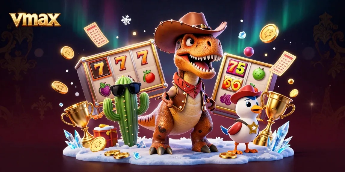 Experience high-quality gaming action with vmax at an engaging online casino
