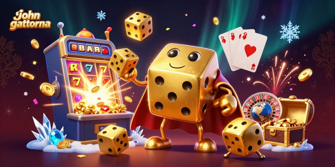 Engage in thrilling gameplay with john gattorna's illustrated casino adventure featuring dynamic dice and jackpots.