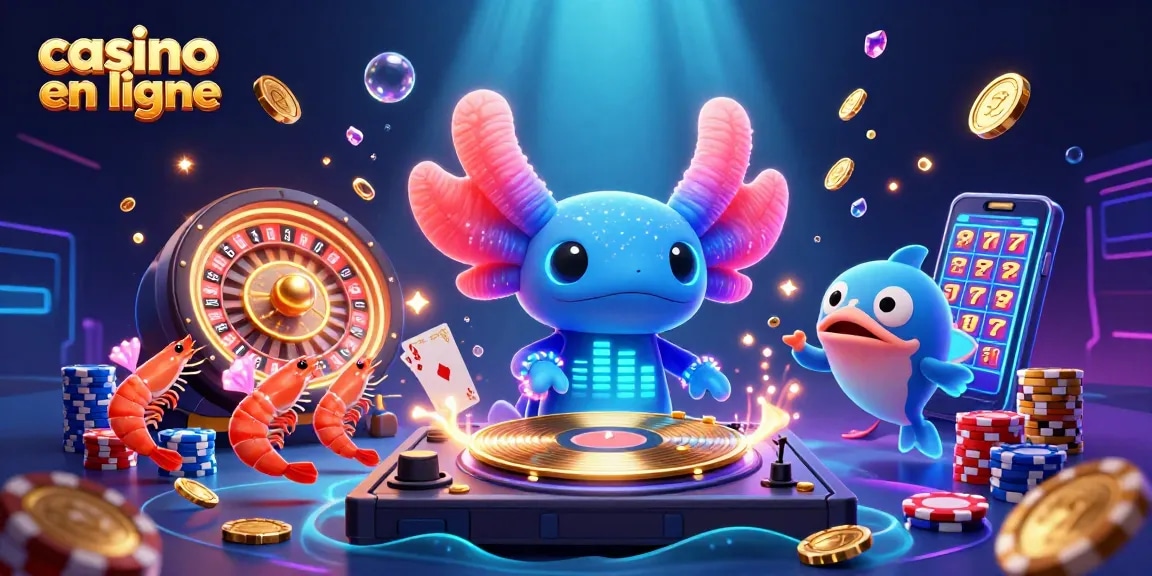 Jouez au casino en ligne avec des personnages animés vibrants et des éléments de jeux animés