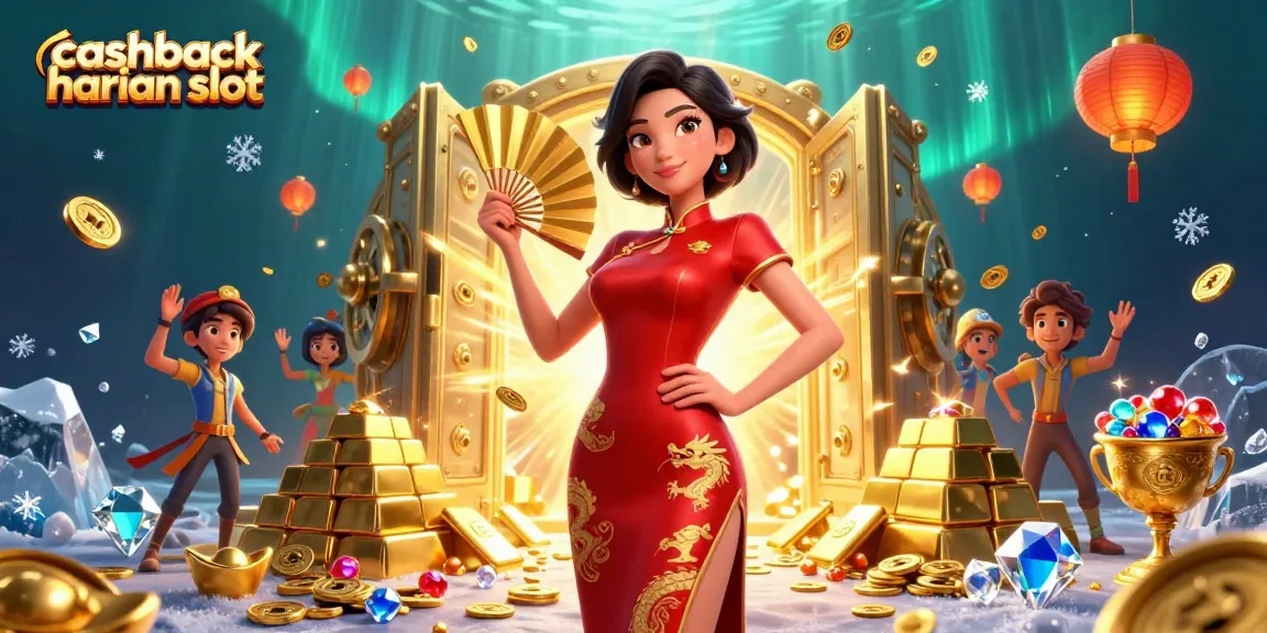 Experience the thrill of cashback harian slot with overflowing treasures and enchanting visuals.