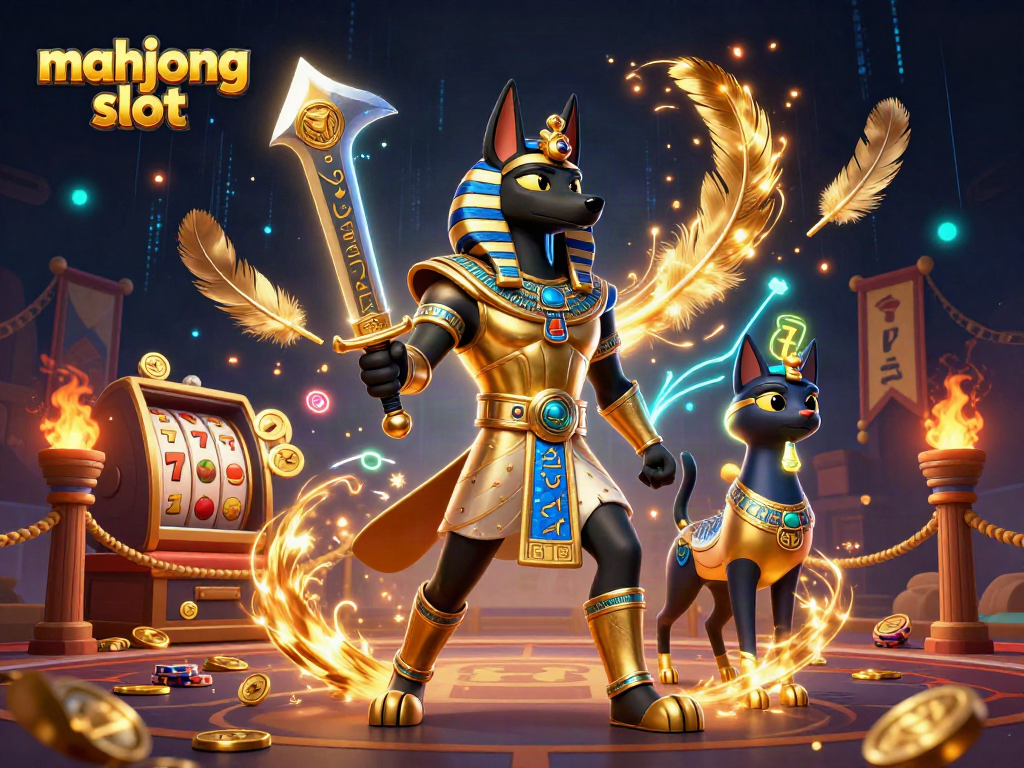 Experience thrilling gameplay with mahjong slot featuring iconic characters and dynamic casino elements.