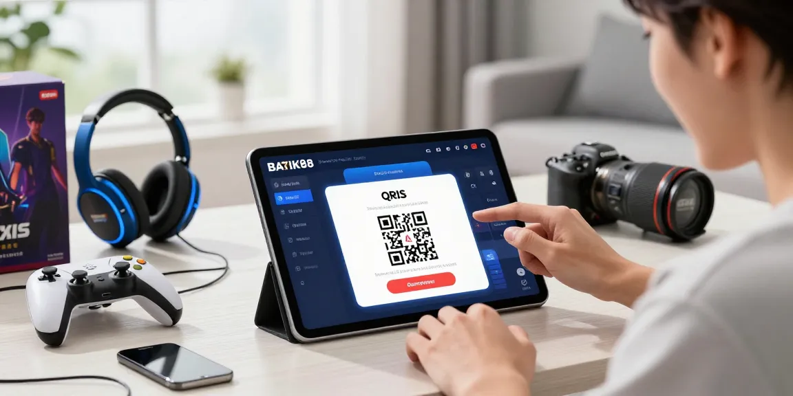 Interaksi pengguna di platform BATIK88 dengan fitur deposit QRIS yang cepat, aman.