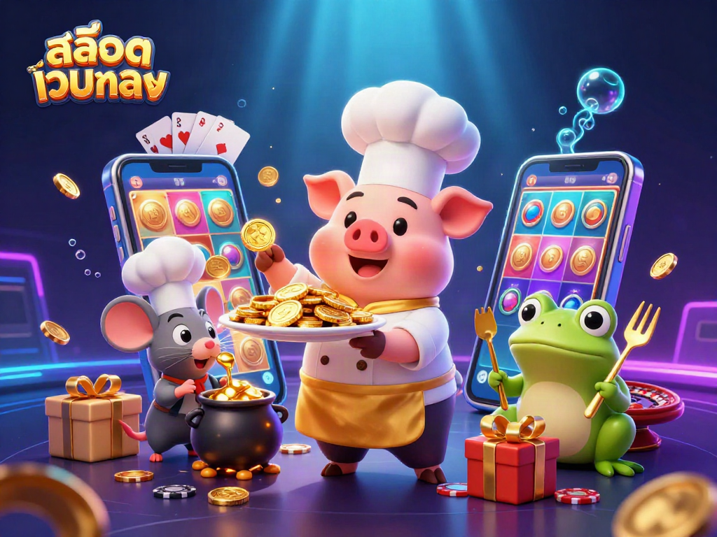 สล็อตเว็บตรง ร่วมสนุกกับเกมส์คาสิโนที่มีตัวละครสามมิติสุดน่ารัก