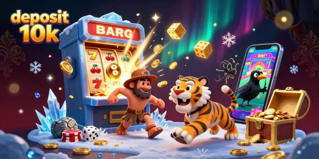 Memenangkan jackpot dengan deposit 10k, tampilkan suka cita kasino online RANS4D di layar.