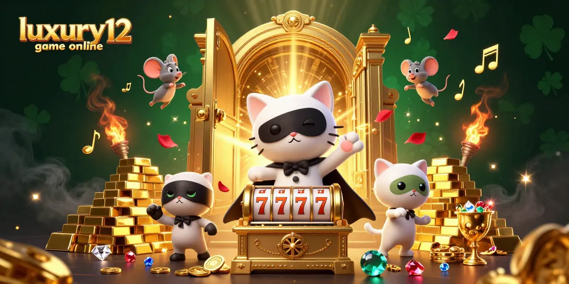 Play the thrilling luxury12 game online with vibrant casino visuals and exciting elements.