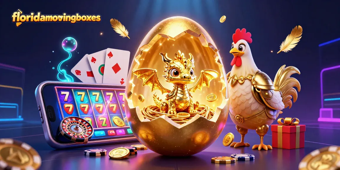 Experience the thrill of floridamovingboxes as golden coins rain down in an exciting casino scene.