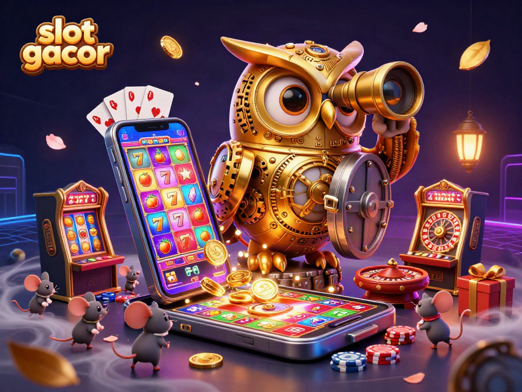 Experience the thrill of slot gacor with colorful games and dynamic casino elements.