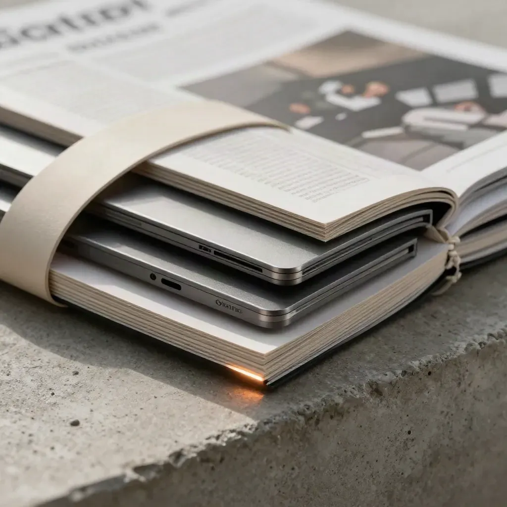Macro of a dashboard bundle sliding on concrete with cool rim light and ember-orange glint.