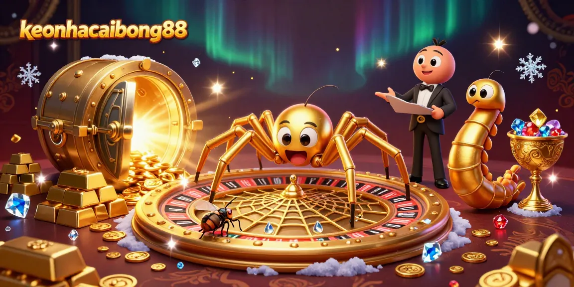 Spin the roulette wheel with keonhacaibong88's thrilling bets and golden treasures showcased.
