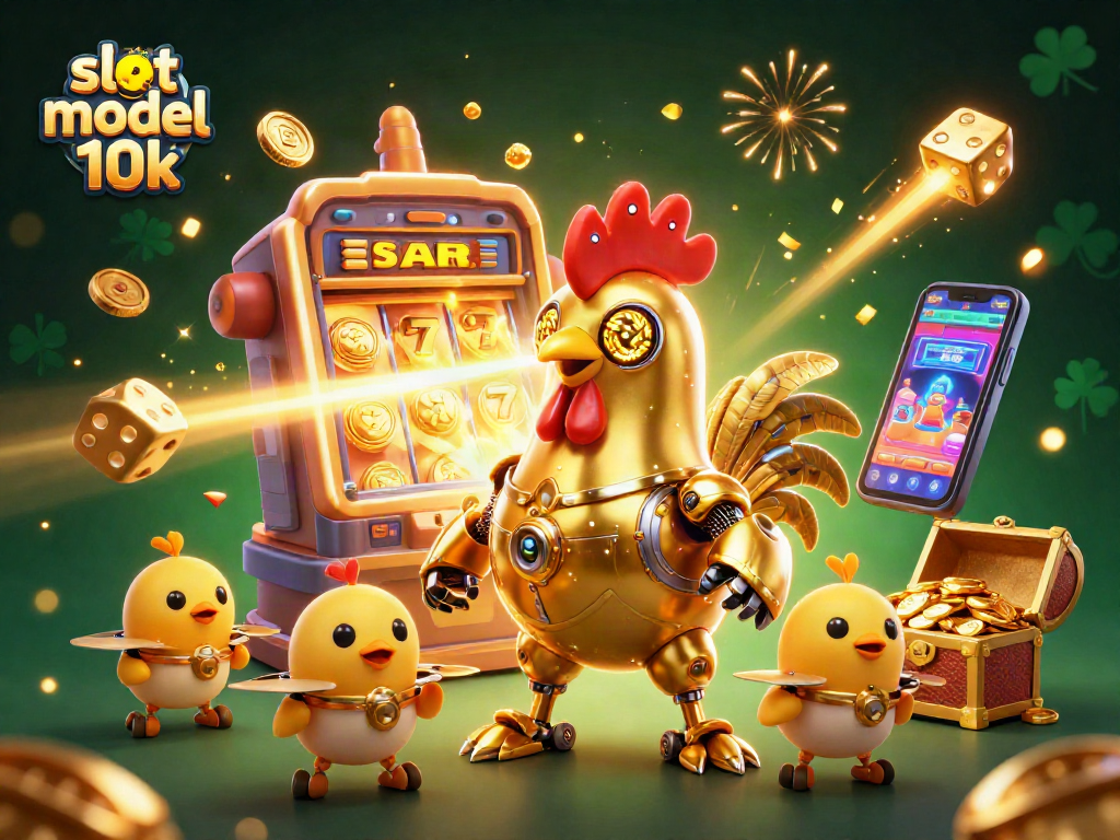 Experience thrilling wins with slot modal 10k featuring vibrant 3D casino elements and engaging characters.