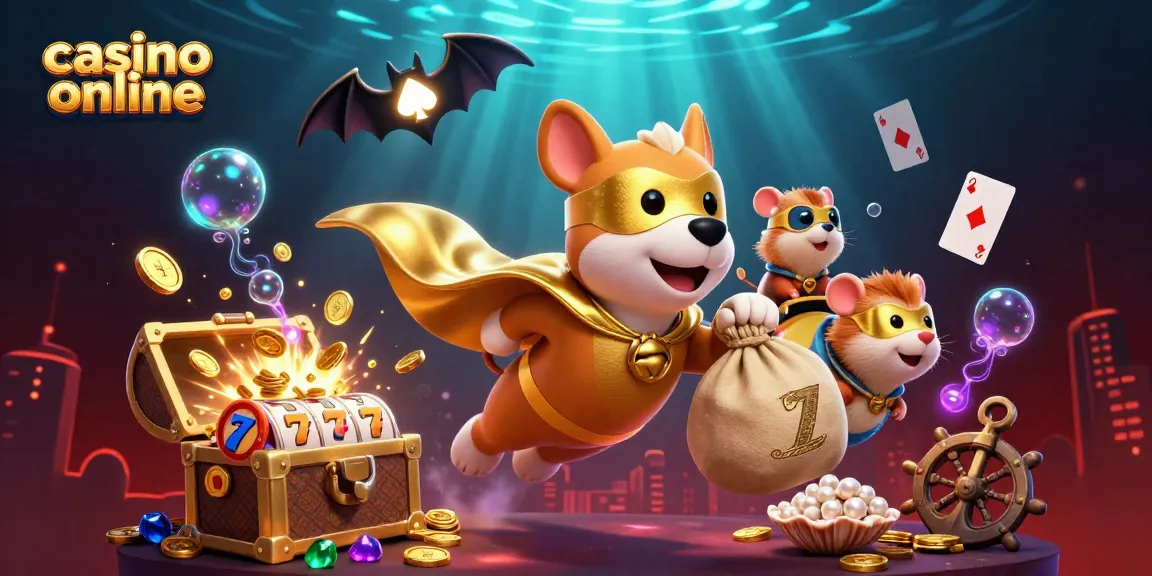 Sloturi online captivante la casino online, cu câini supereroi și bogății explozive!
