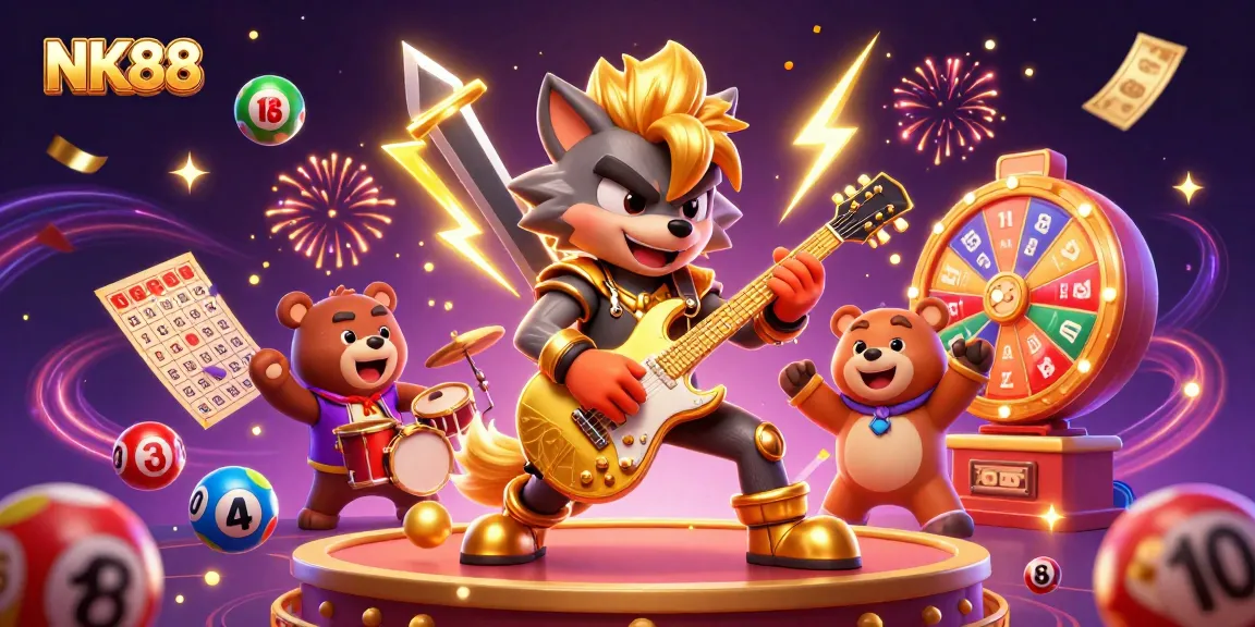 Experience electrifying entertainment with NK88's vibrant gaming scene featuring thrilling lottery games.