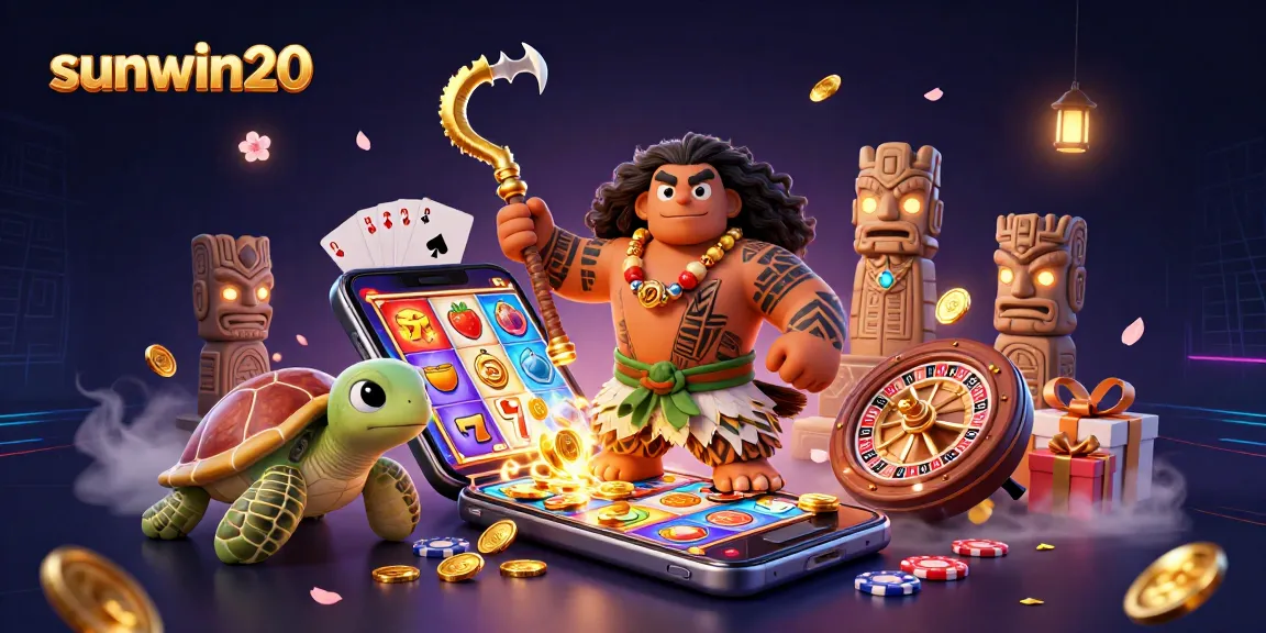 Engage with thrilling games on sunwin20, featuring vibrant slot action and dynamic casino elements.