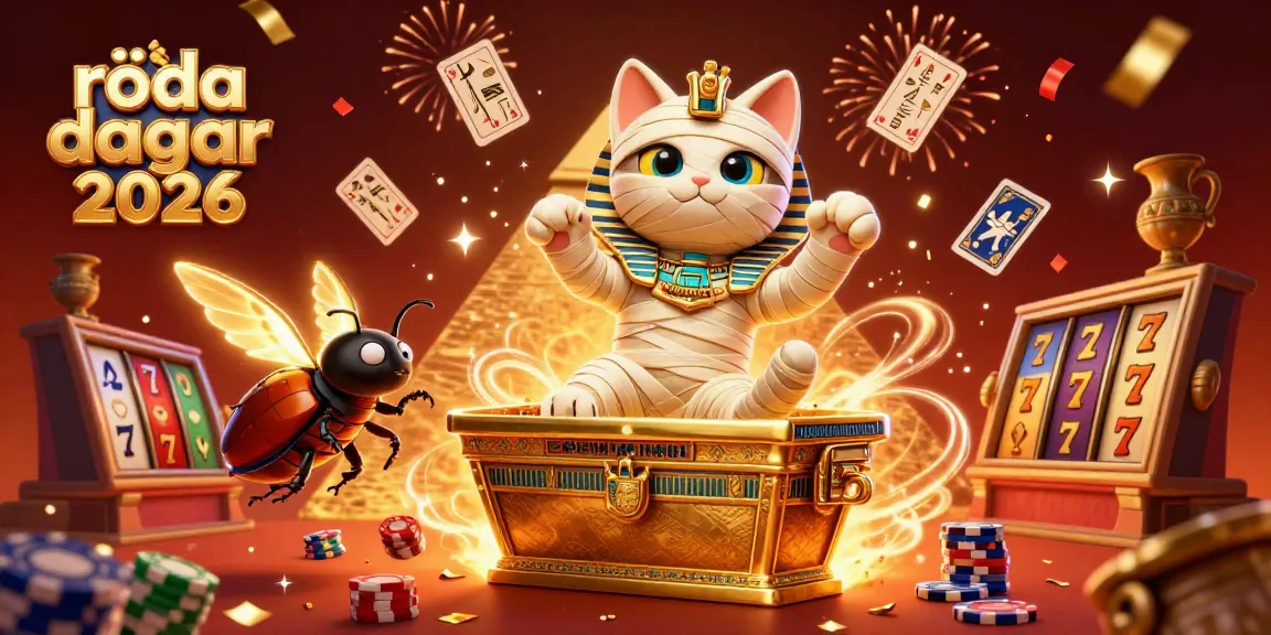 Spin to win with röda dagar 2026 themed jackpot excitement in a vibrant 3D casino scene.