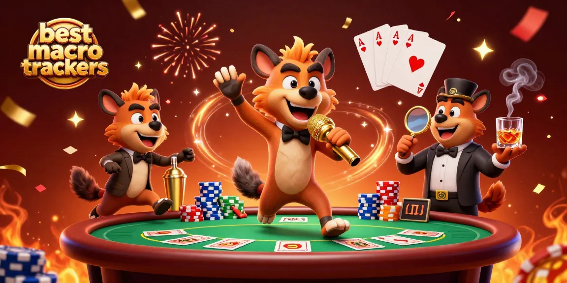 Experience excitement at the best macro trackers casino with hyenas in playful action.