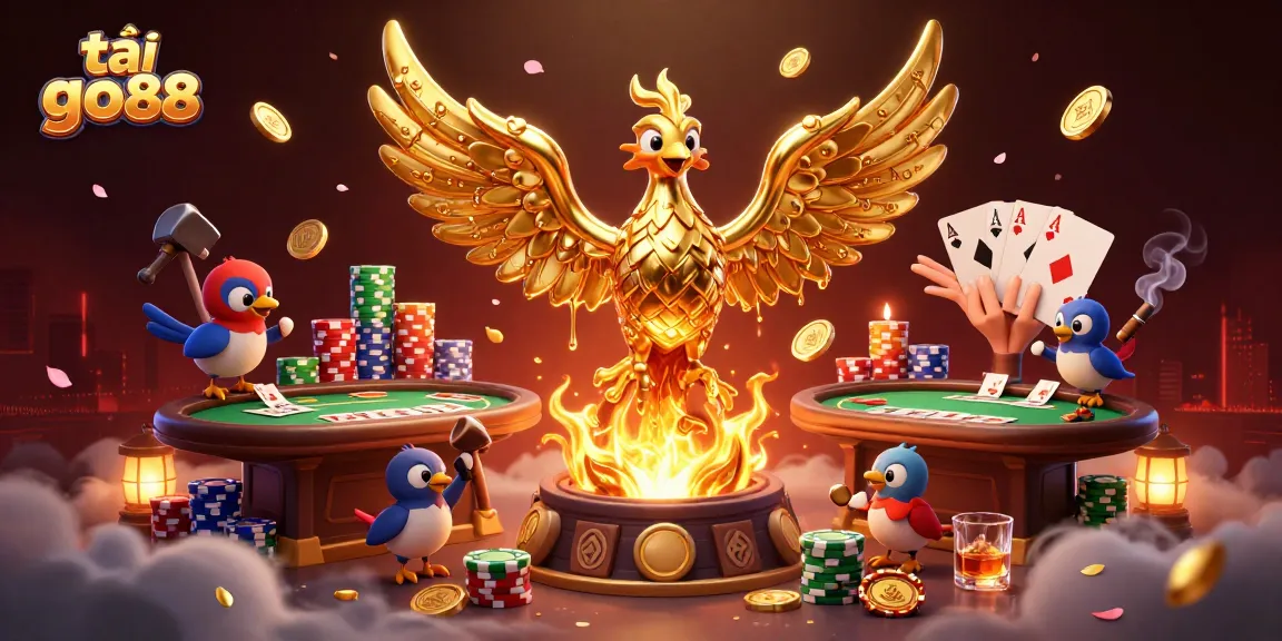 Engage with the vibrant world of tải go88 as molten gold merges into a dynamic casino scene.