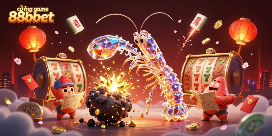 Play to win with cổng game 88bbet amidst explosive gems and glimmering treasures in this vibrant scene.