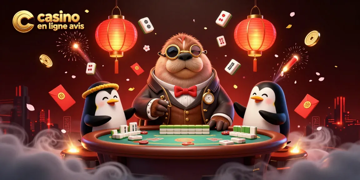 Casino en ligne avis : jouez avec un phoque au poker au fond de l'océan, avec des lanternes et des confettis