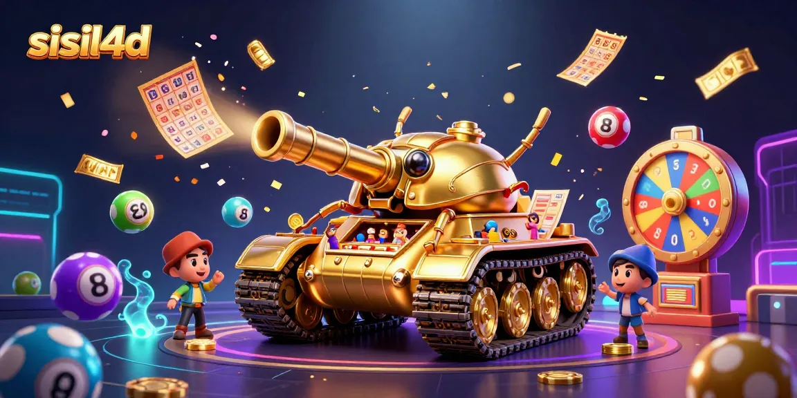 Join the action at sisil4d with vibrant lottery games, colorful prizes, and festive casino elements.