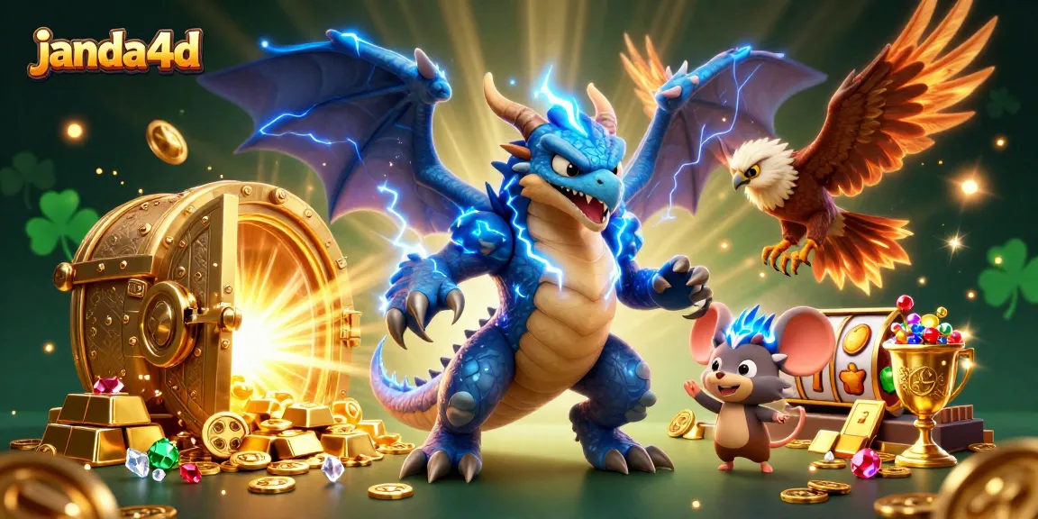 Menang besar dengan janda4d sambil menikmati permainan slot dan harta karun yang berkilauan.